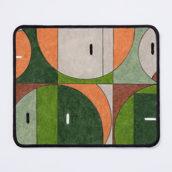 Item preview, Earthy Geometric Abstract Pattern designed and sold by TheJoeyStudio.