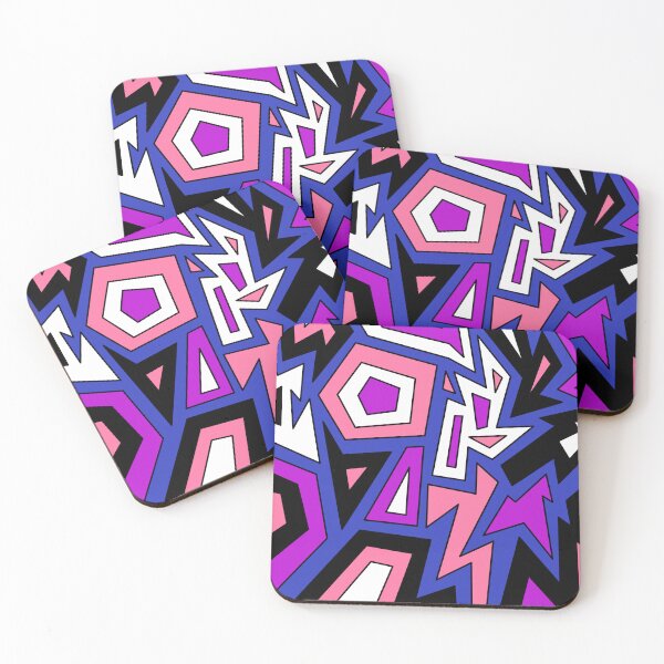 Item preview, Genderfluid Pride Modern Geometric Abstract designed and sold by JoyfulJen.