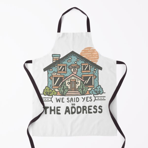 Item preview, we said yes to the address - with a house pic designed and sold by EmeraldeaArt.