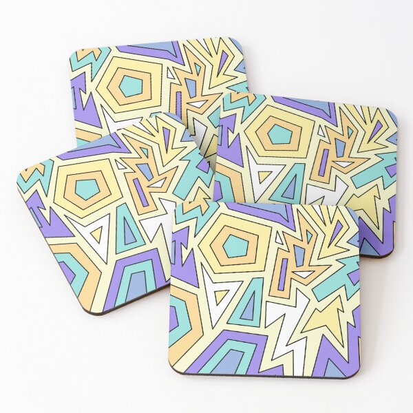 Item preview, Genderfaun Pride Modern Geometric Abstract designed and sold by JoyfulJen.