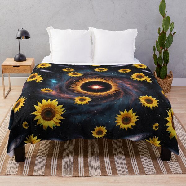 Item preview, Sunflower Surrounded by Stars designed and sold by Slick-Waffles.