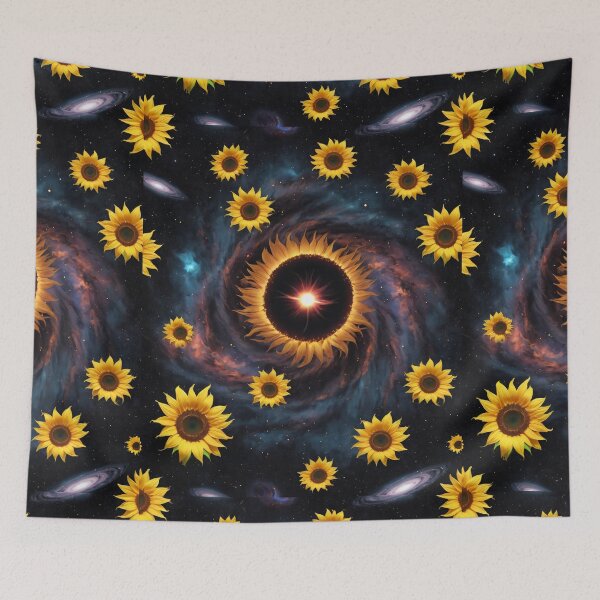 Item preview, Sunflower Surrounded by Stars designed and sold by Slick-Waffles.