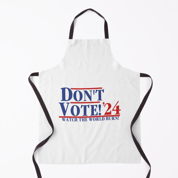 Item preview, Don't vote political election voting meme USA 2024 designed and sold by Captain-Jackson.
