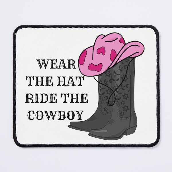 Item preview, Wear The Hat Ride The Cowboy designed and sold by RandomTeesigns.