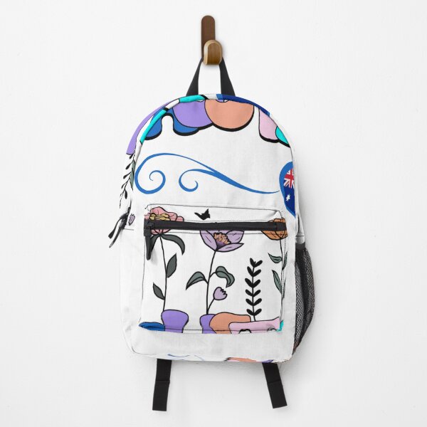 Item preview, Australia heart Flag wildflowers Gift men women kids  designed and sold by Taylor  ART.