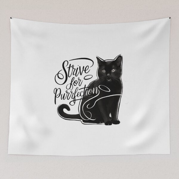 Item preview, Purrfection: Strive for Purrfection designed and sold by deluxedigital1.