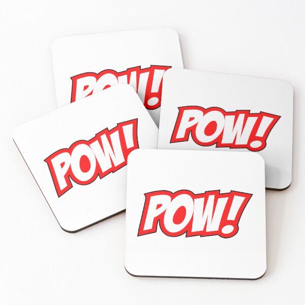 Item preview, Pow Comic Style - White and Red designed and sold by Jovie-Patch.
