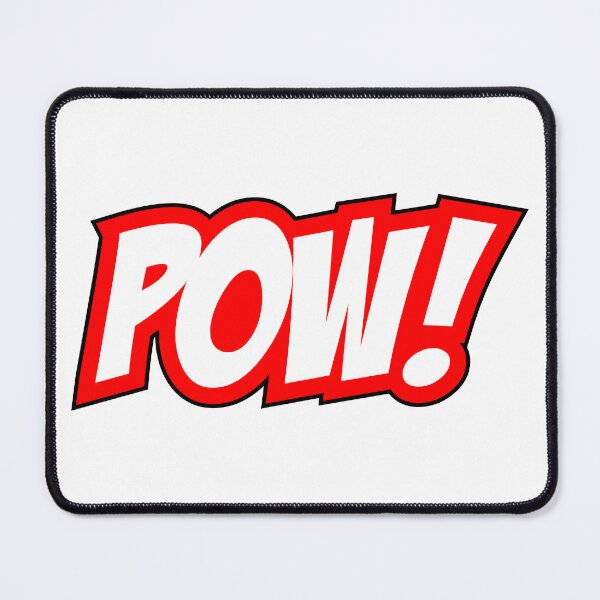 Item preview, Pow Comic Style - White and Red designed and sold by Jovie-Patch.