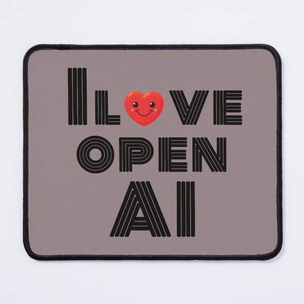 Artikelvorschau, Ich liebe OpenAI entworfen und verkauft von CozyLightsStore.