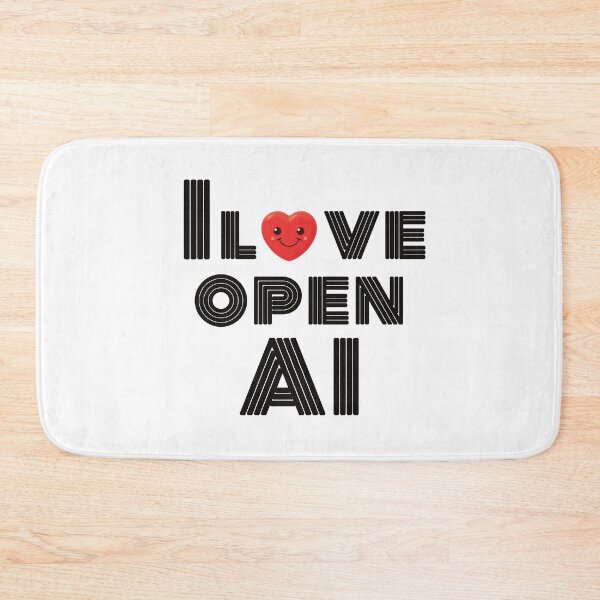Item preview, I Love OpenAI designed and sold by CozyLightsStore.