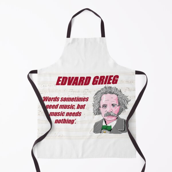 Item preview, Grieg Music Quote designed and sold by TheatreOfMusic.