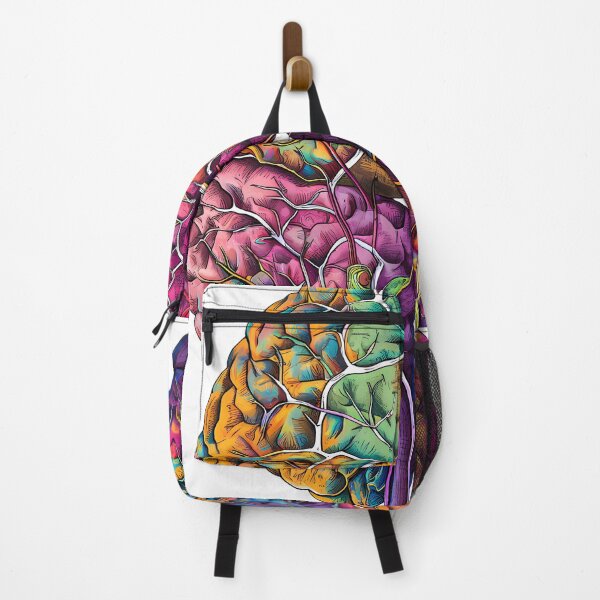 Item preview, Abstract Brain Design - Dynamic Neural Pathways Artwork designed and sold by WatermelonPink.
