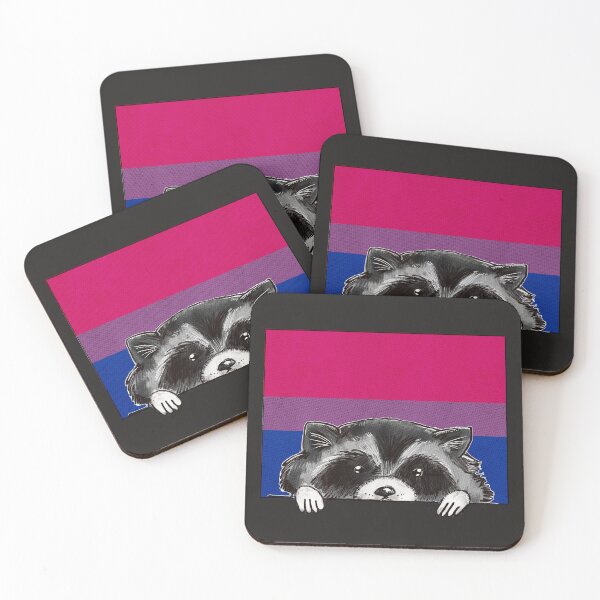 Item preview, Gonzo, The Pride Raccoon | Bisexual Flag designed and sold by ghostieking.