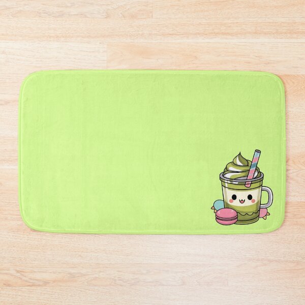 Item preview, Cute Matcha Latte And Sweets Kawaii designed and sold by canvadreamer444.