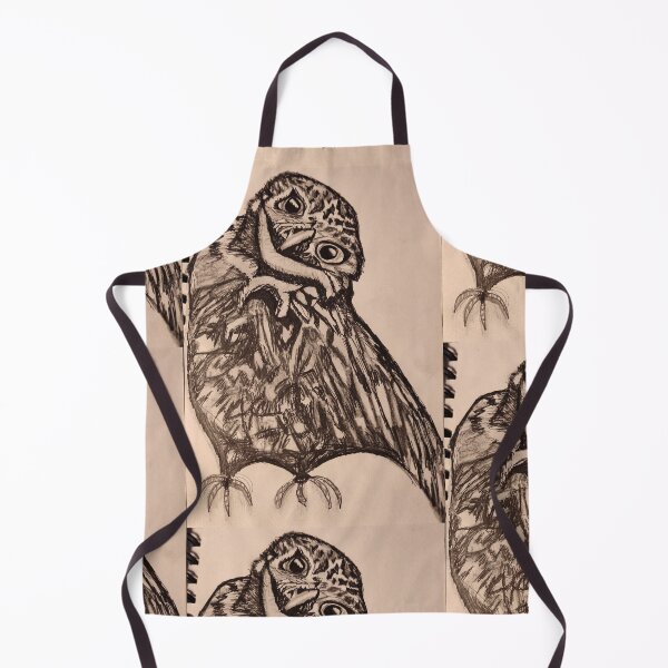 Item preview, Curious owl designed and sold by Katchtattoo.