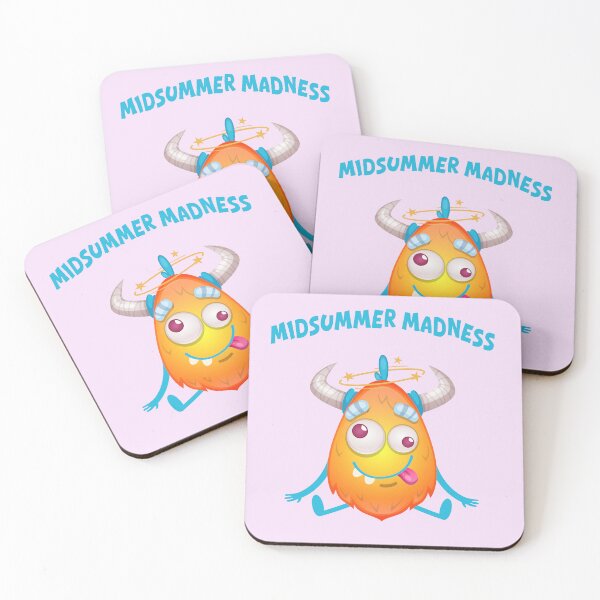 Item preview, The cute monster is going crazy with summer madness. designed and sold by Dream-Way.