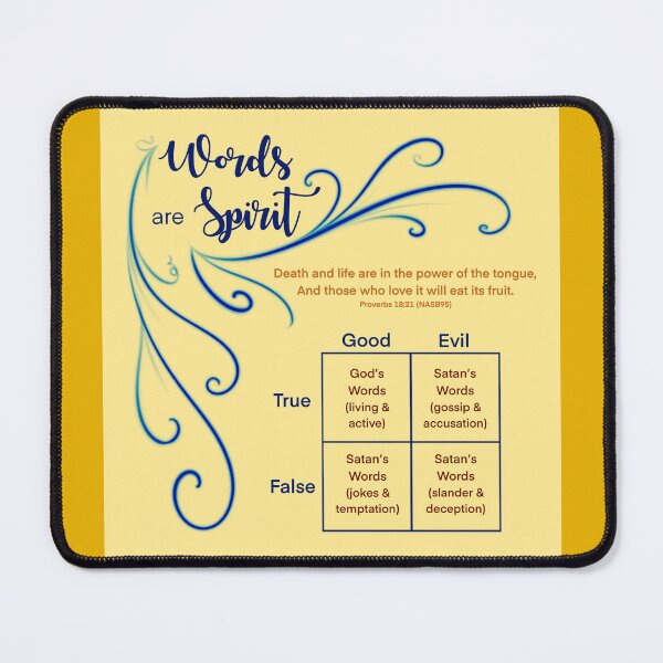 Item preview, Words are Spirit designed and sold by DelightfulLight.