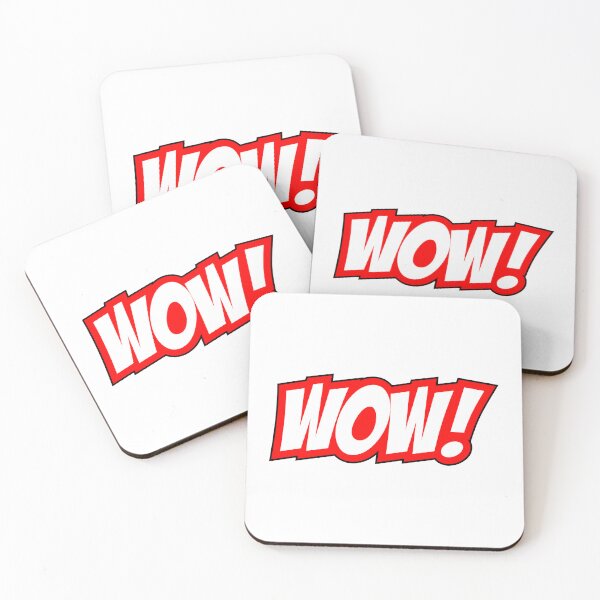 Item preview, Wow Comic Style - White and Red designed and sold by Jovie-Patch.