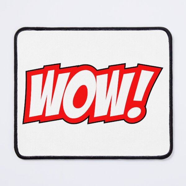 Item preview, Wow Comic Style - White and Red designed and sold by Jovie-Patch.