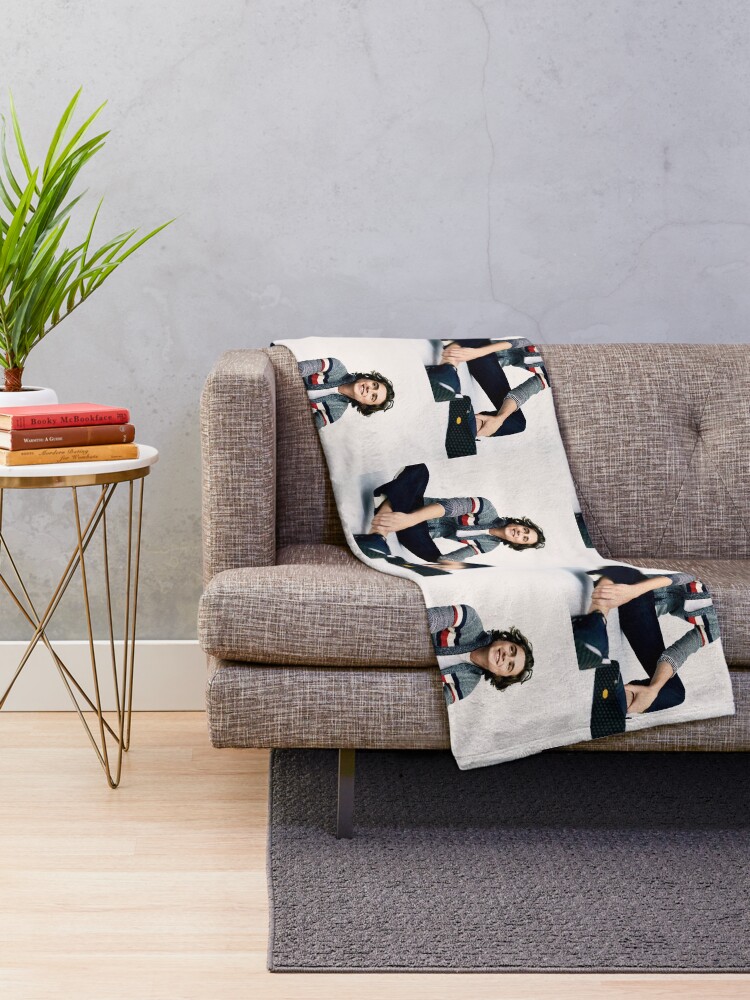 "Timothée Chalamet" Throw Blanket for Sale by Phoebemorritt Redbubble
