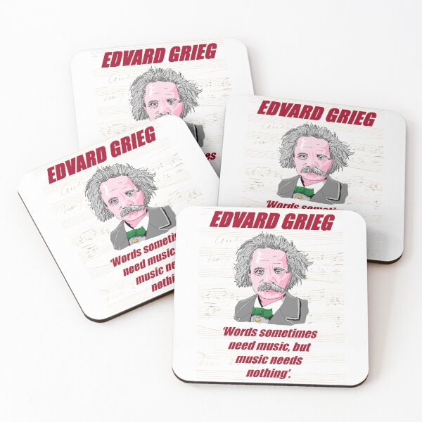 Item preview, Grieg Music Quote designed and sold by TheatreOfMusic.