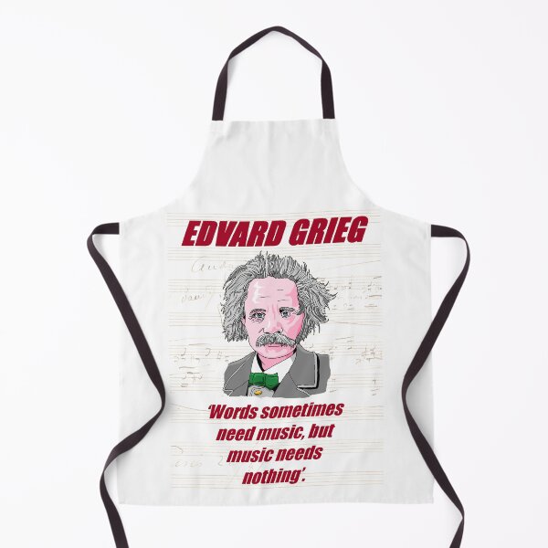 Item preview, Grieg Music Quote designed and sold by TheatreOfMusic.