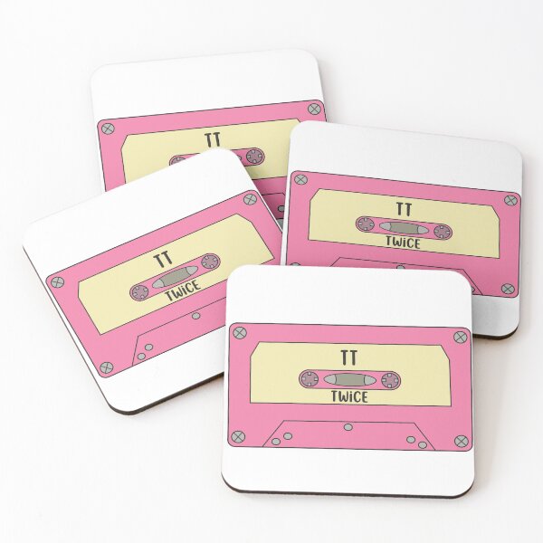 Item preview, Twice TT Song Cute Pink Retro Cassette designed and sold by Ktinn.