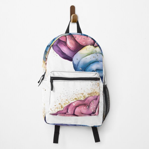 Item preview, Artistic Rainbow Brain Design - Creative Neuroscience Art  designed and sold by WatermelonPink.