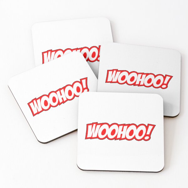 Item preview, Woohoo Comic Style - White and Red designed and sold by Jovie-Patch.