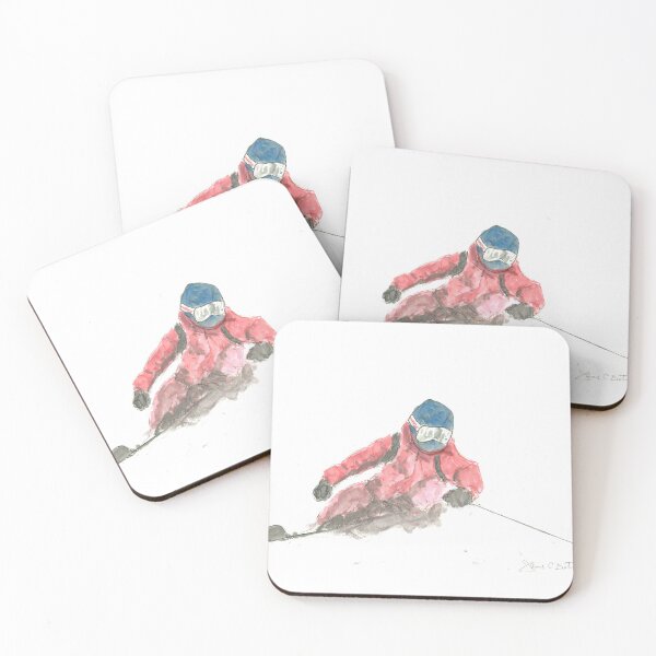 Item preview, The Downhill Skier designed and sold by triomountain.
