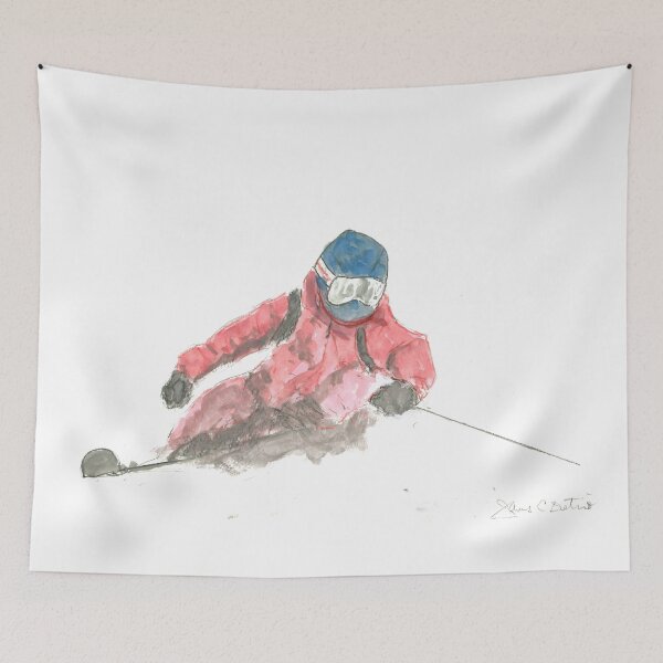 Item preview, The Downhill Skier designed and sold by triomountain.