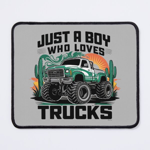 Item preview, Just a boy who loves Trucks designed and sold by 123ks.