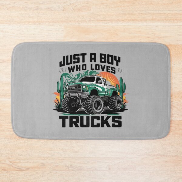 Item preview, Just a boy who loves Trucks designed and sold by 123ks.