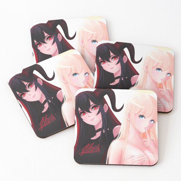 Item preview, MYSTICAL DUALITY ANGEL AND DEMON ANIME designed and sold by skedel88.