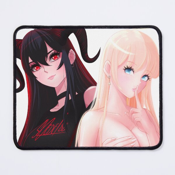 Item preview, MYSTICAL DUALITY ANGEL AND DEMON ANIME designed and sold by skedel88.