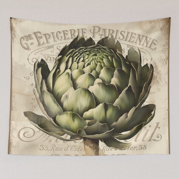 Item preview, Epicerie Parisienne Vintage Style Botanical Ad designed and sold by Glimmersmith.