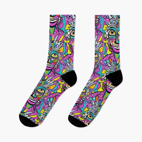 Item preview, Abstract Graffiti Face  Art designed and sold by TheDarkWardrobe.