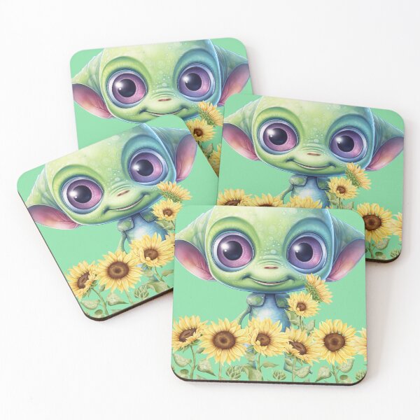 Item preview, We're Here For Your Sunflowers - Baby Alien designed and sold by abeautifulife.