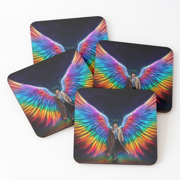 Item preview, Rainbow Pride Castiel designed and sold by M-O-E-M.