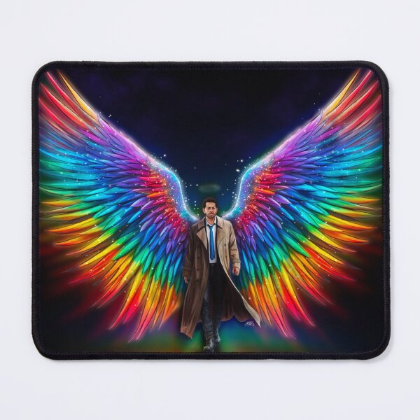 Item preview, Rainbow Pride Castiel designed and sold by M-O-E-M.