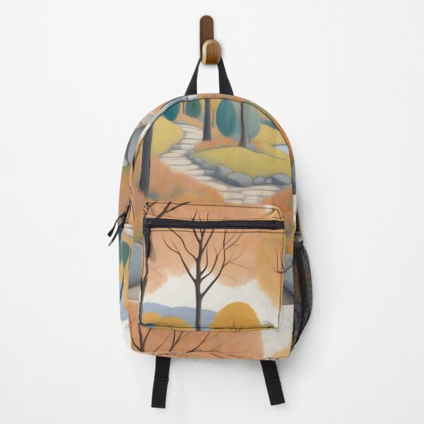 Item preview, The Tranquil Path Through Autumn's Splendor designed and sold by ArtComixHaven.
