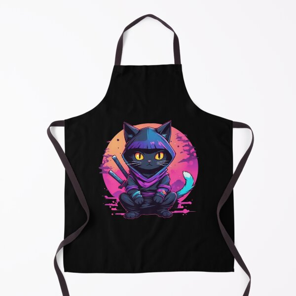 Item preview, Ninja Cat, Kawaii Cute, Catana designed and sold by Burn-Ego.
