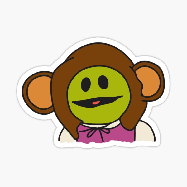 Item preview, Monkey Mona designed and sold by Sticky Wick Designs.