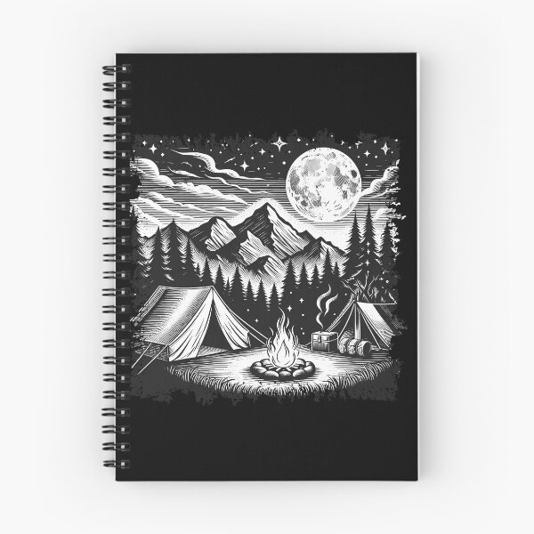 Item preview, Moonlight Camping Wilderness Adventure designed and sold by SportsT-Shirts.