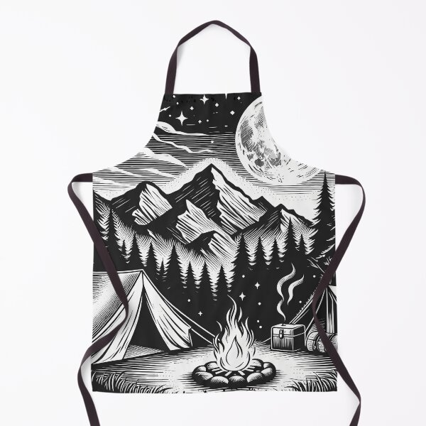 Item preview, Moonlight Camping Wilderness Adventure designed and sold by SportsT-Shirts.