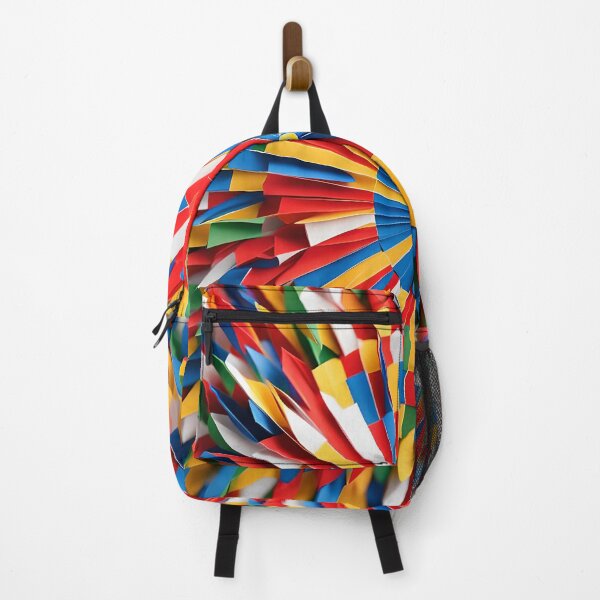 Item preview, Origami Art - Time in Technicolour: The Vibrant Clock designed and sold by ArtfulFolds.