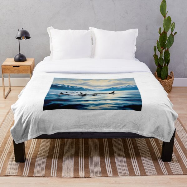 Item preview, Orca pod designed and sold by Island Art Studios.