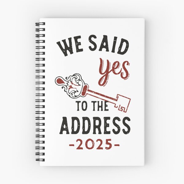 Item preview, we said yes to the address 2025 designed and sold by EmeraldeaArt.