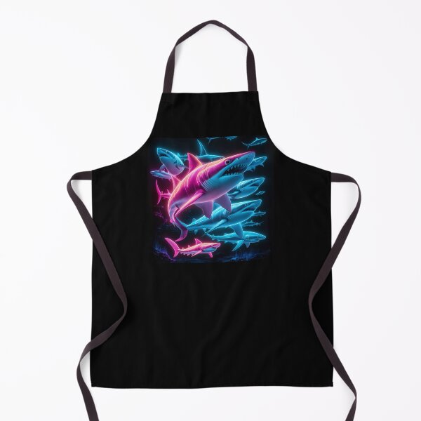 Item preview, Fluorescent sharks fluorescence effect glowing sharks designed and sold by Newhyperion.