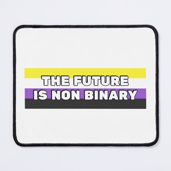 Item preview, The Future Is Non Binary  designed and sold by Inspirationmotivation.